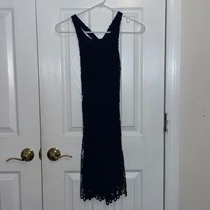 Navy blue dress